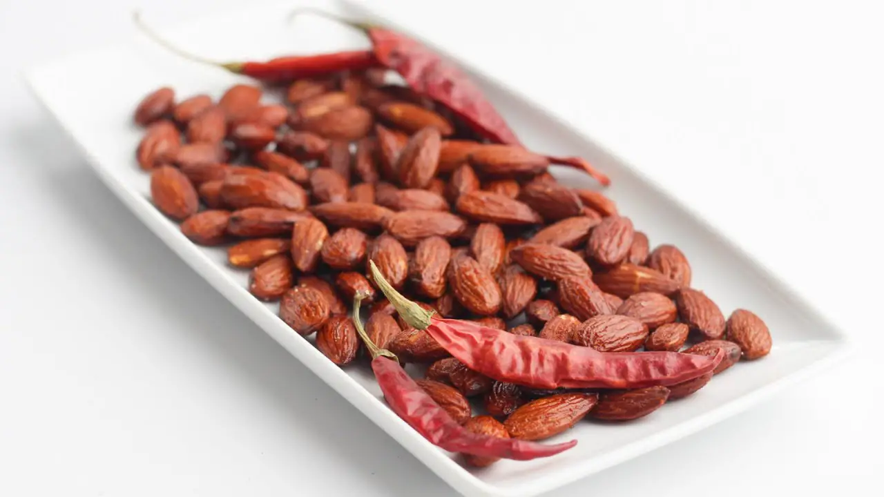 Spiced Roasted Almonds