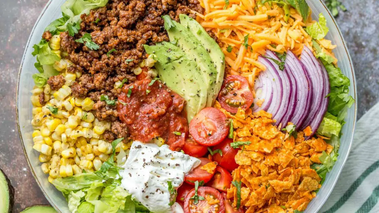 Ultimate Dorito Taco Salad