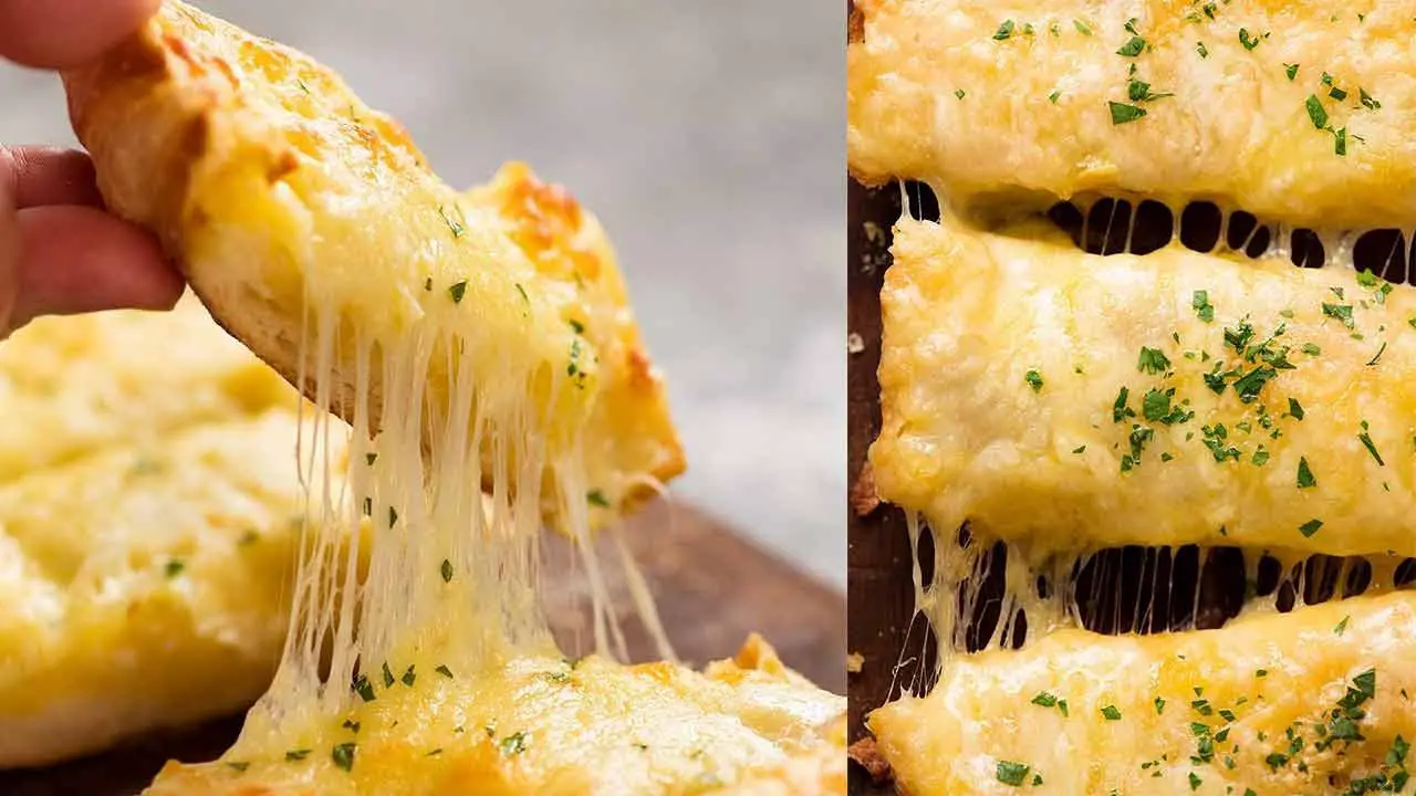 Easy & Cheesy Garlic Bread