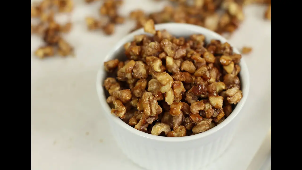 Quick Candied Walnuts Recipe