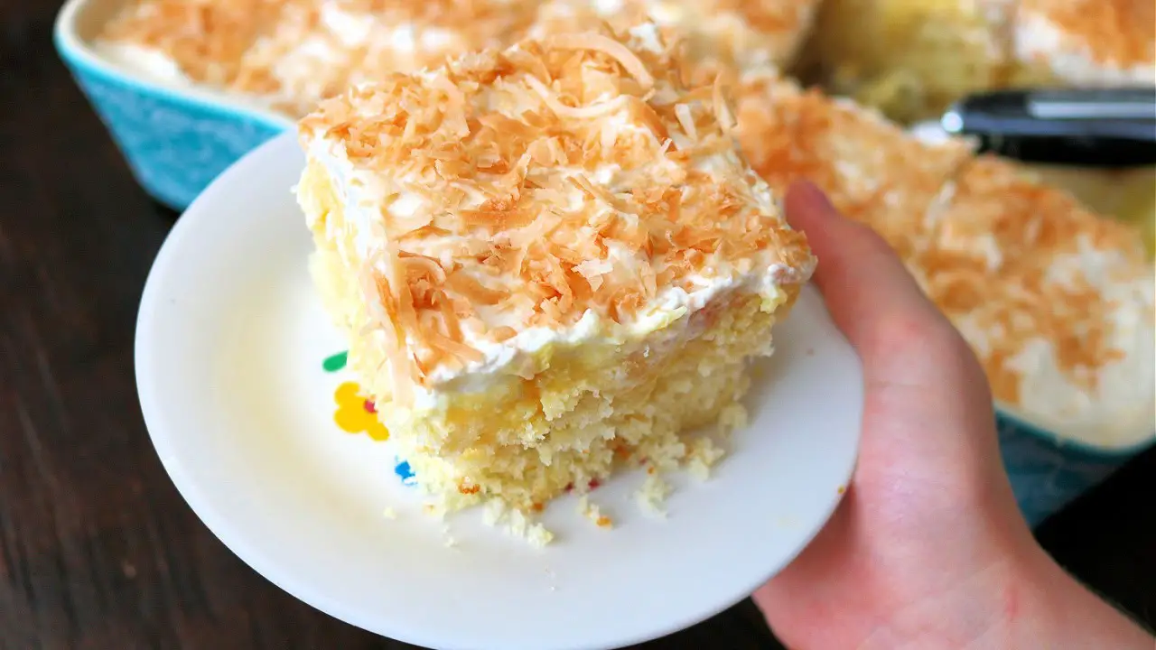 Hawaiian Poke Cake