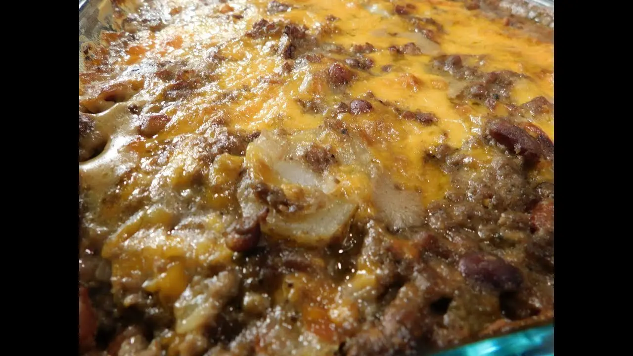 Hamburger and Potato Casserole