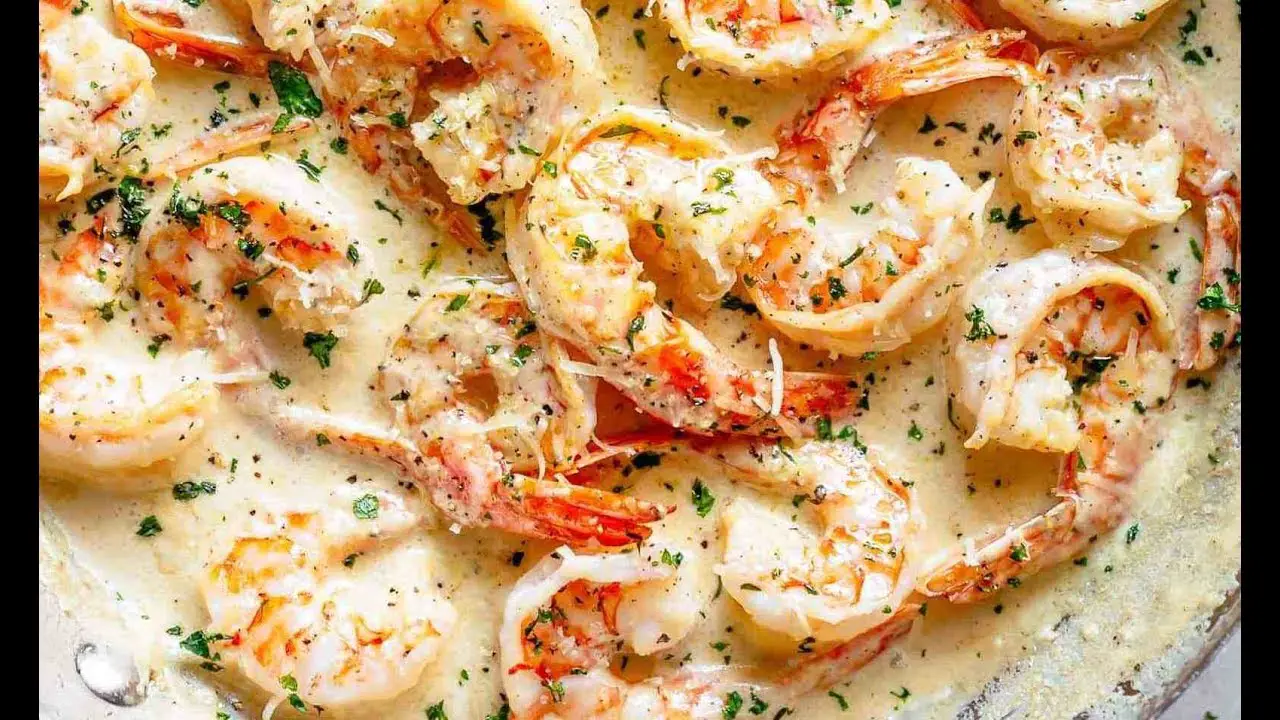 Creamy Garlic Shrimp