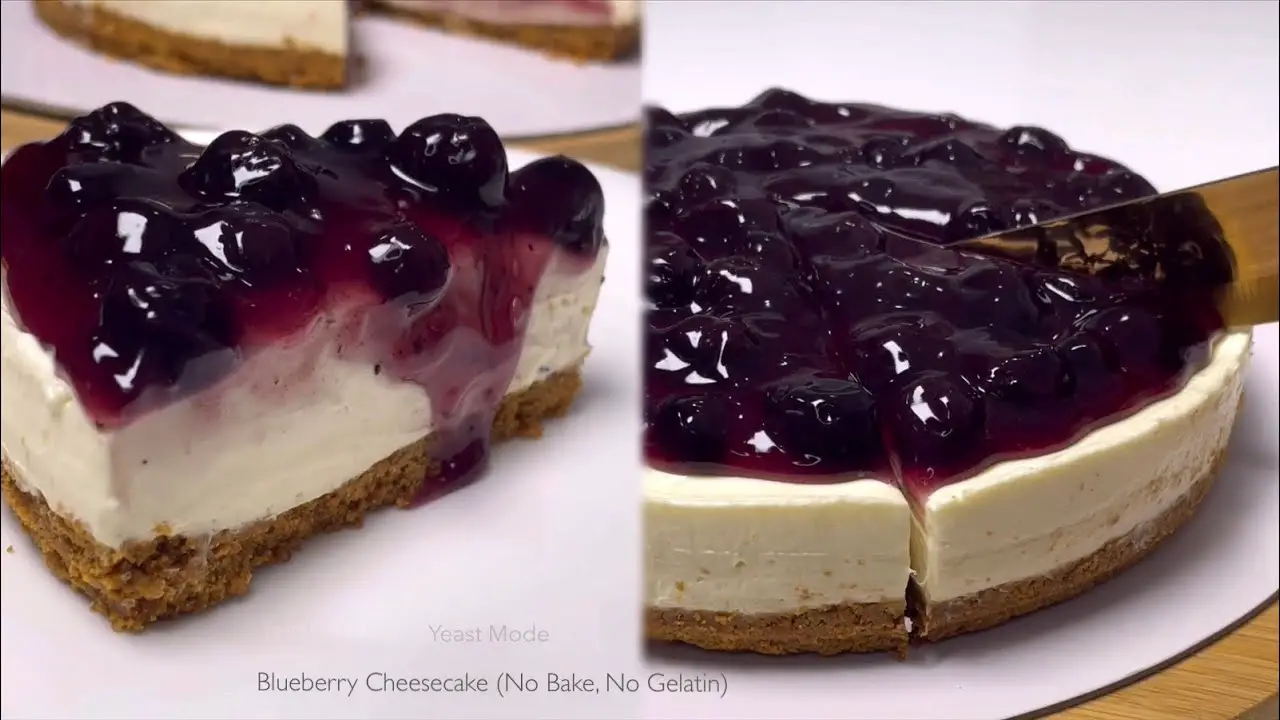 Nobake-blueberry-cheesecake