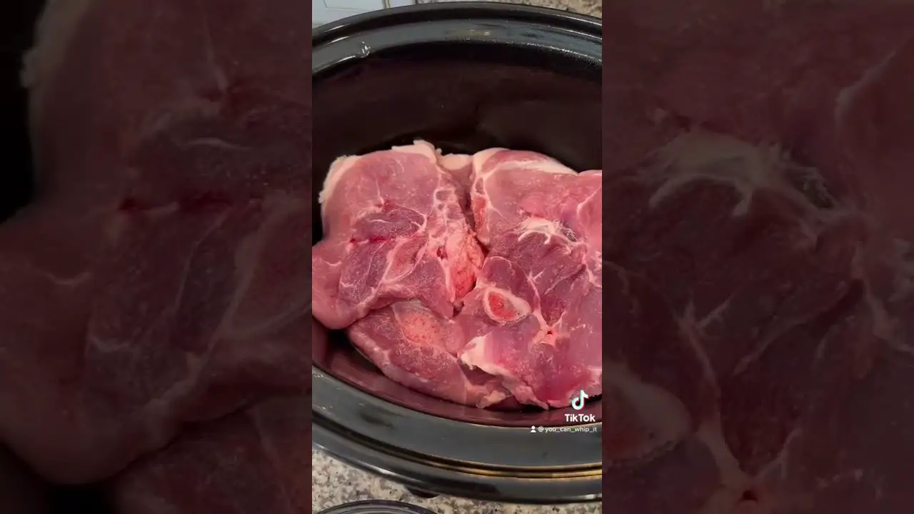 3-Ingredient Slow Cooker Pork Chop Recipe