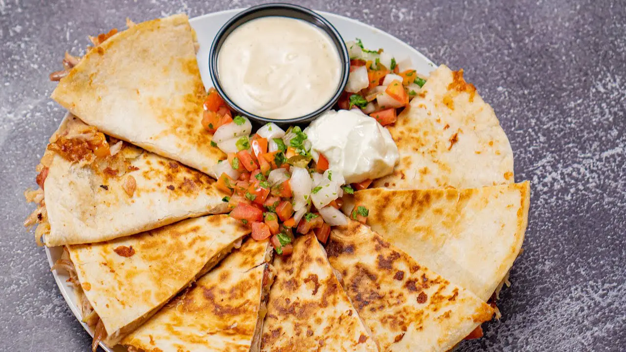 Chicken Bacon Ranch Quesadilla