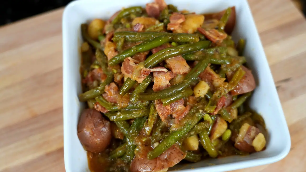 String Beans and Potatoes