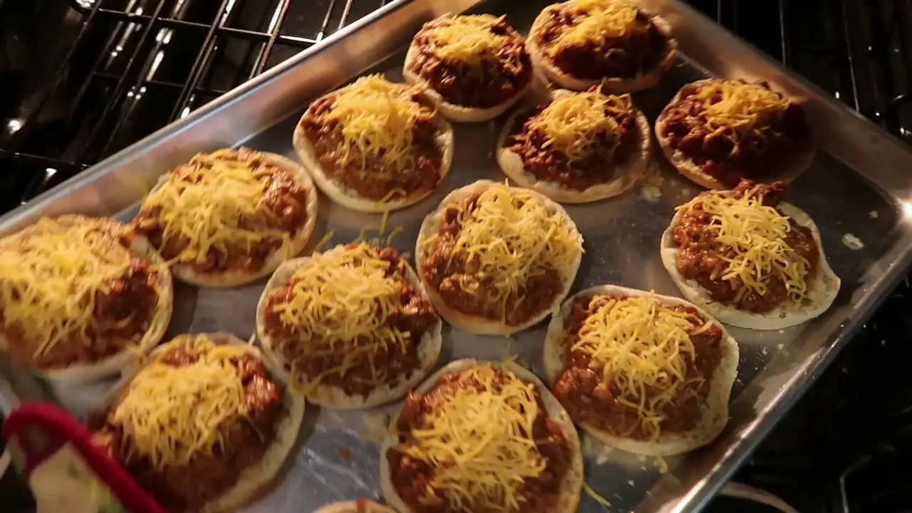 Old school pizza burgers