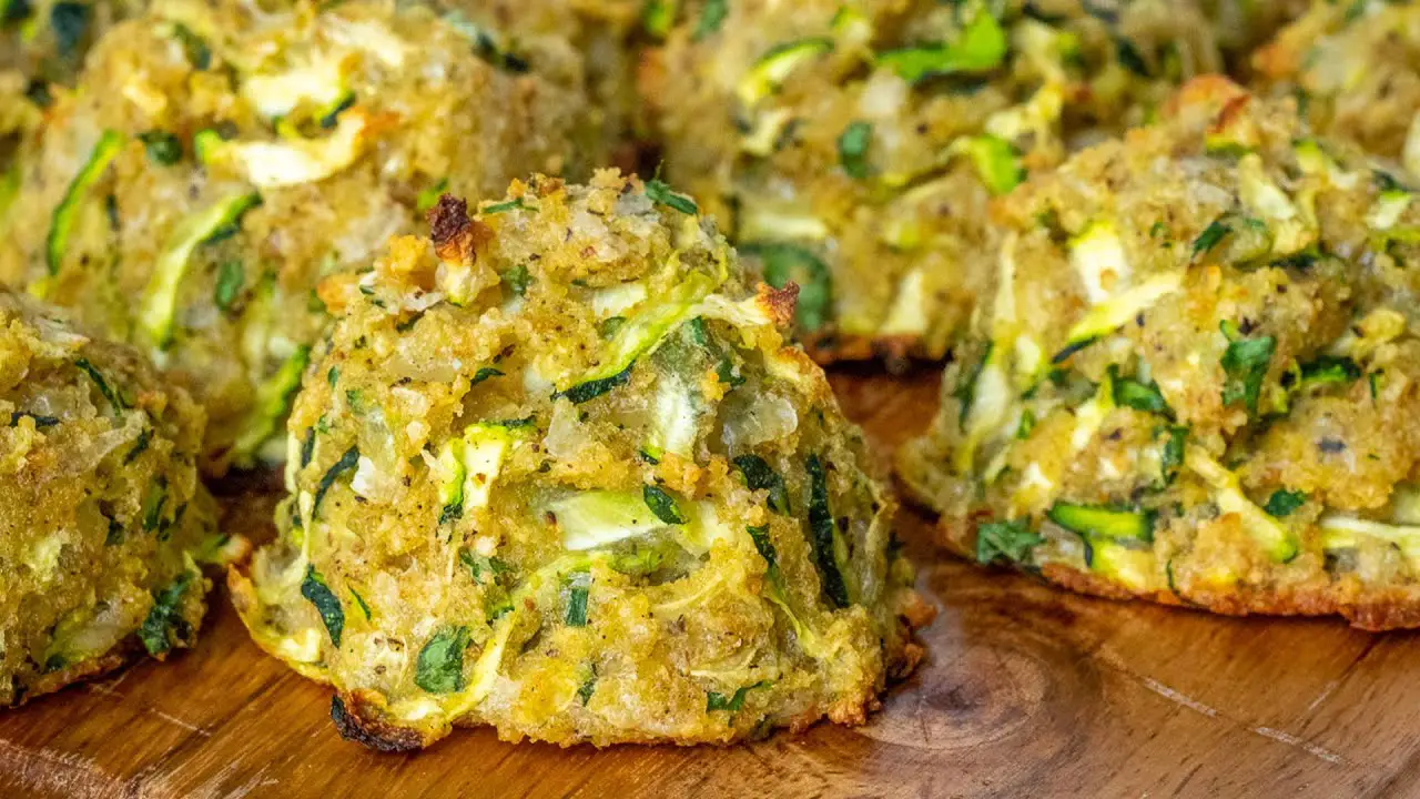 Zucchini Garlic Bites