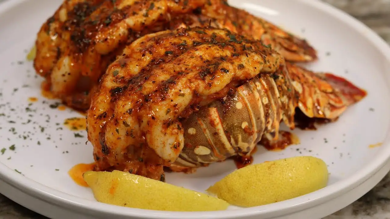 LEMON GARLIC LOBSTER TAILS