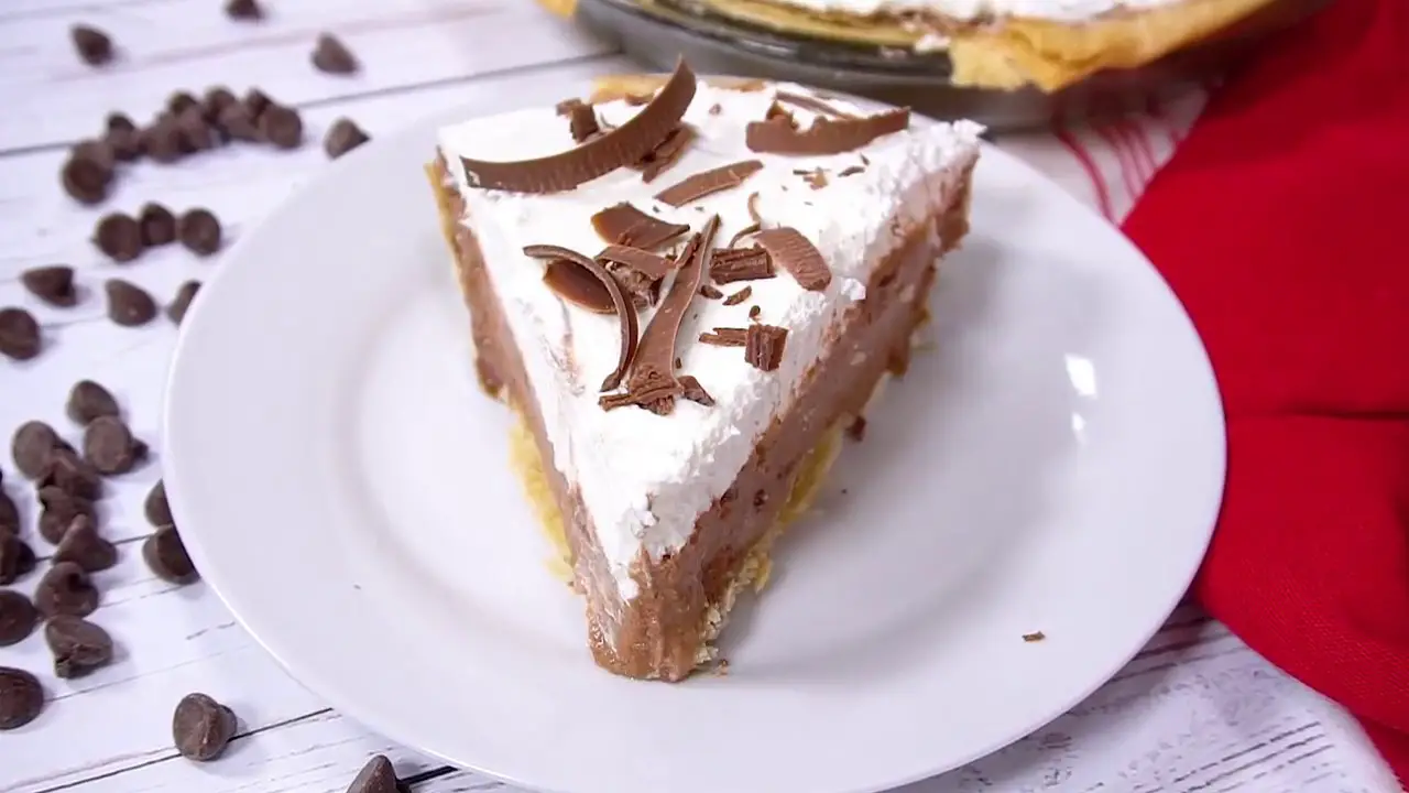 French Silk Slab Pie