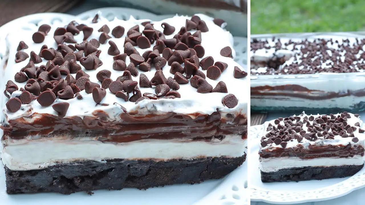 Heavenly No-Bake Chocolate Lasagna