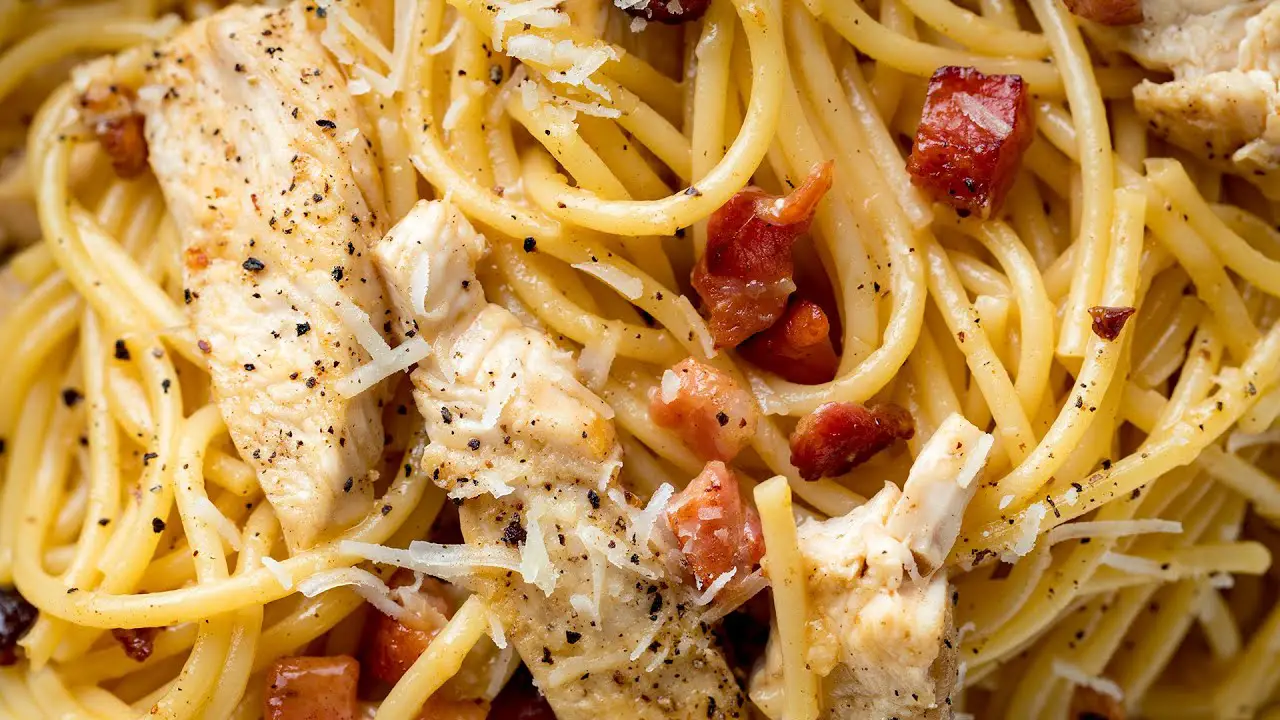 Creamy Chicken Carbonara