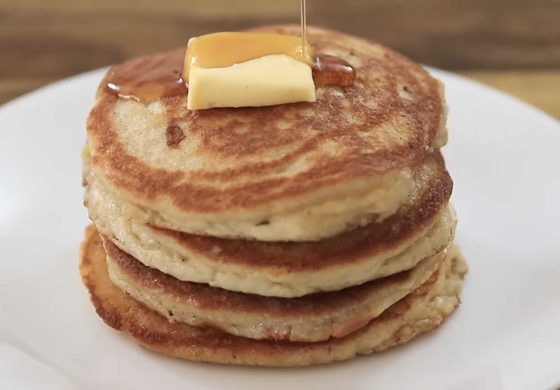 Fluffy Flourless Pancakes