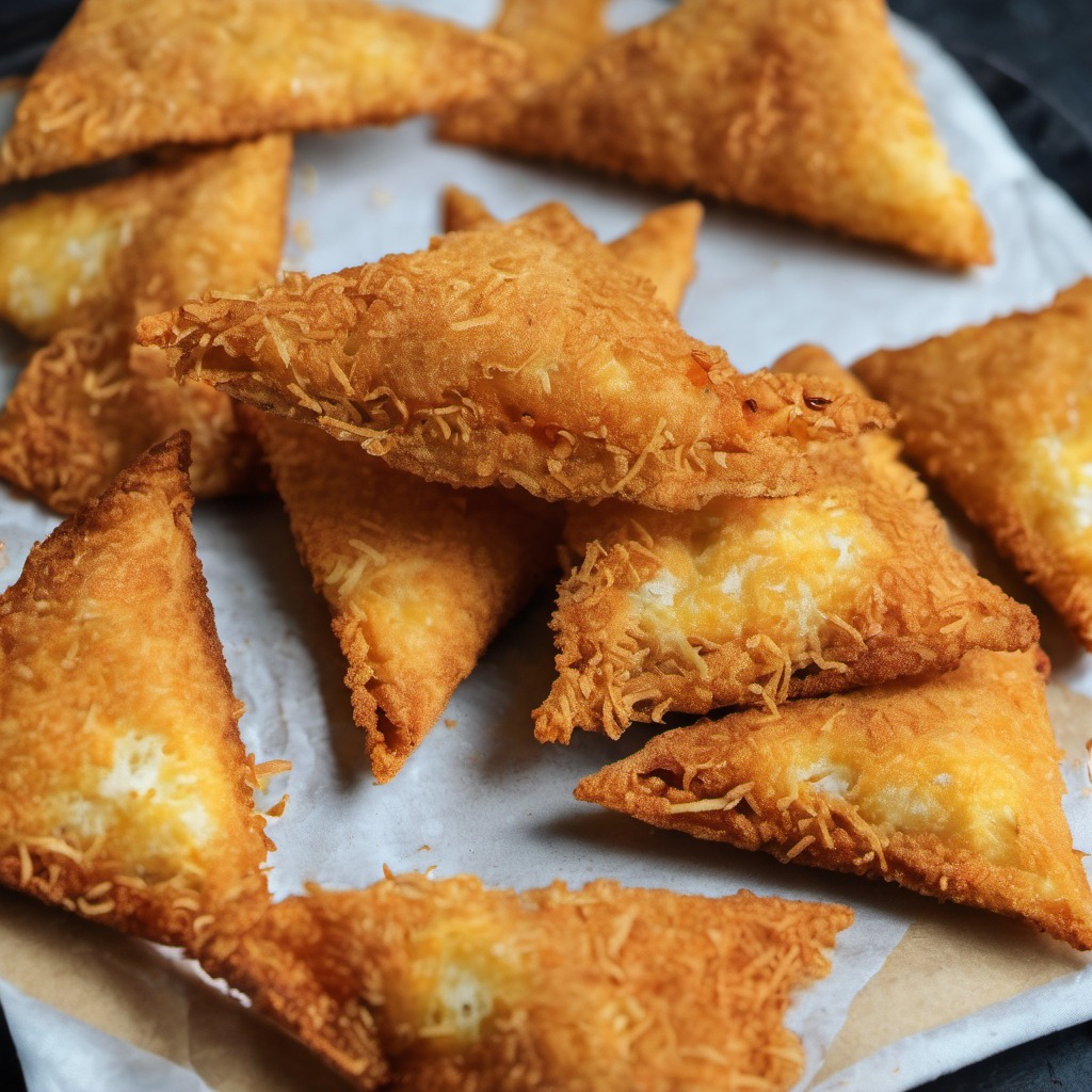 Fried Cheese Stuffed Doritos