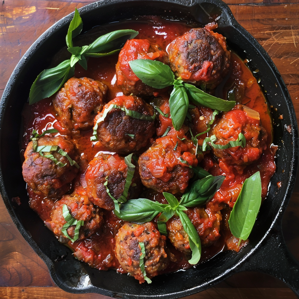 Rustic Meatballs Recipe