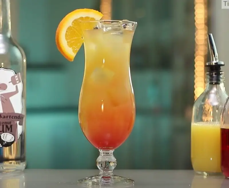 Bahama Mama is a delicious tropical-flavored