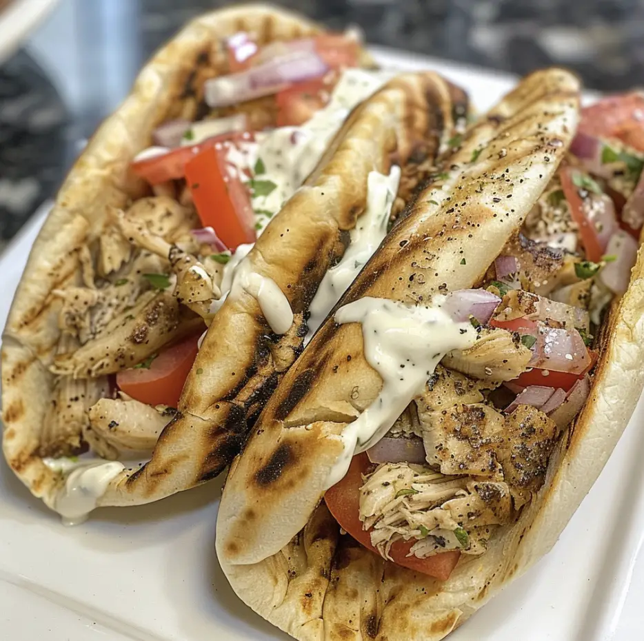 Greek Chicken Gyros Recipe