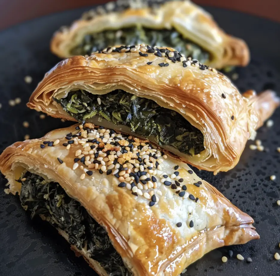 Spinach Stuffed Pastry Recipe