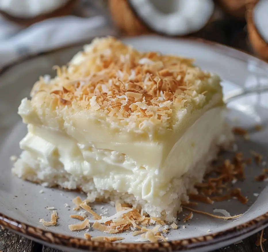Easy Coconut and Condensed Milk Dessert Recipe