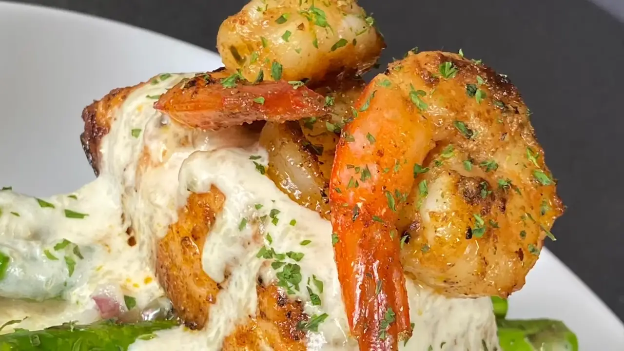 Cajun Salmon and Shrimp Recipe
