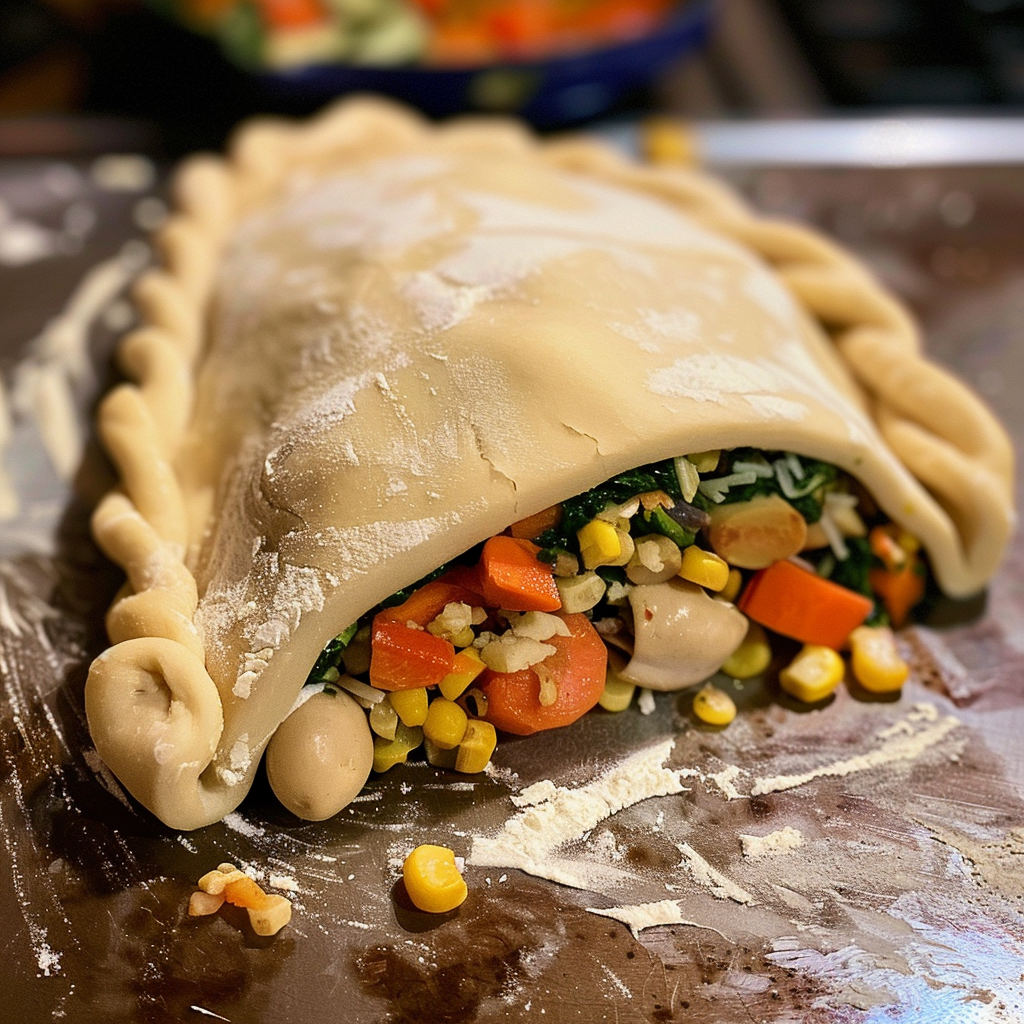 Veggie-Filled Dough