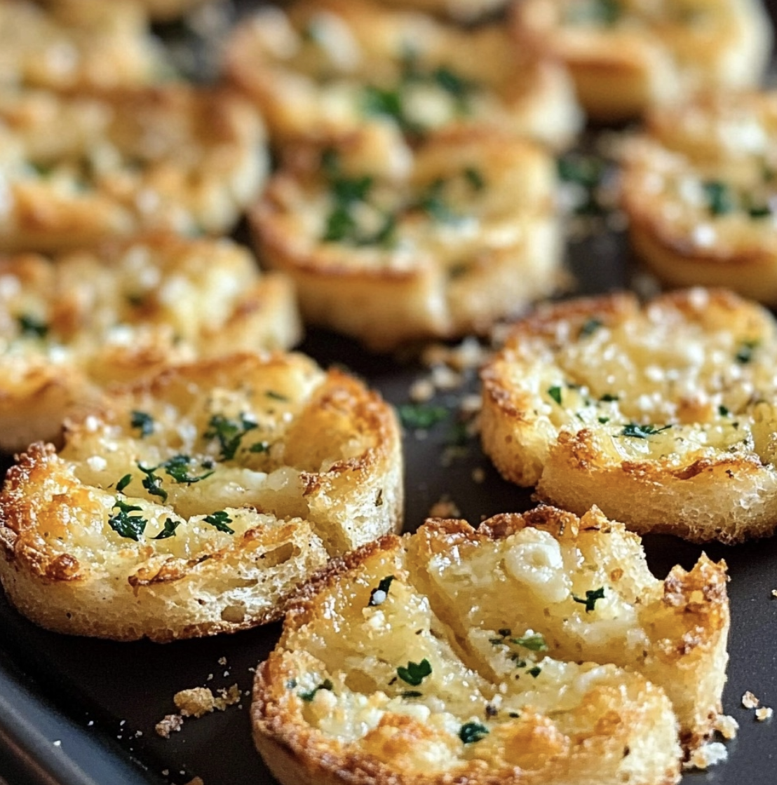 Garlic Bread Ritz Bits Recipe