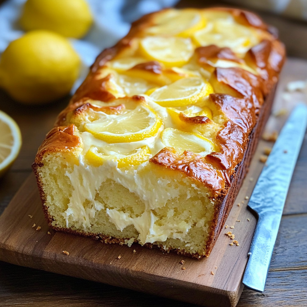 Luscious Lemon Cream Cheese Loaf Recipe