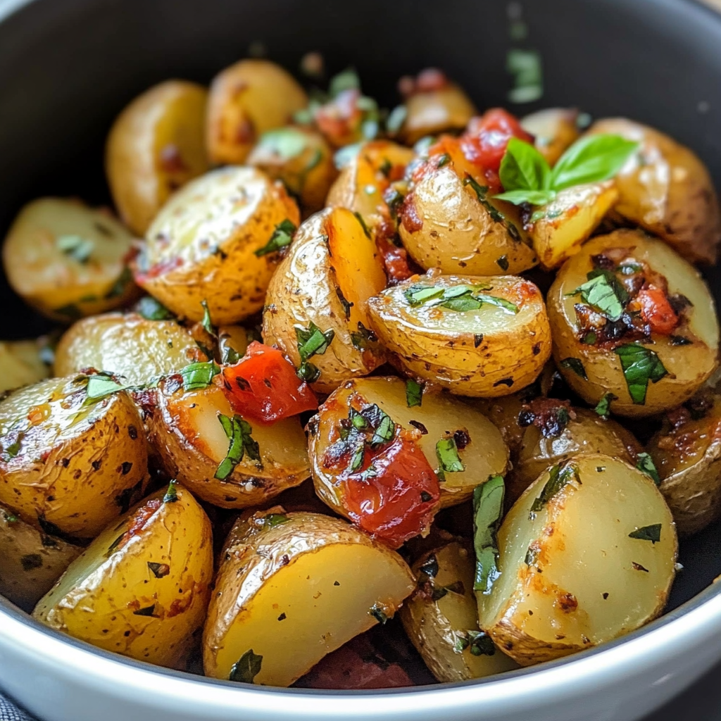 Easy Italian Roasted Potatoes Recipe
