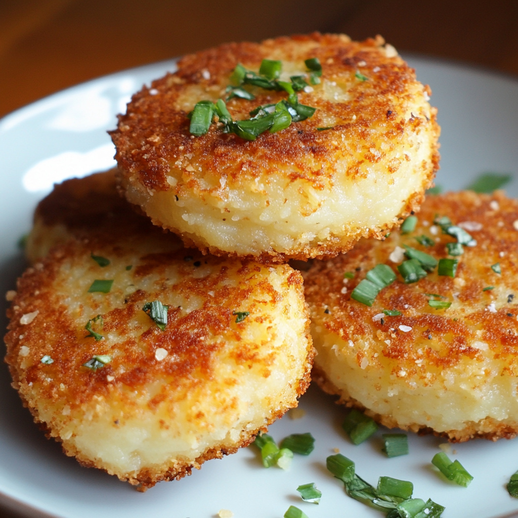 Crispy Mashed Potato Cakes