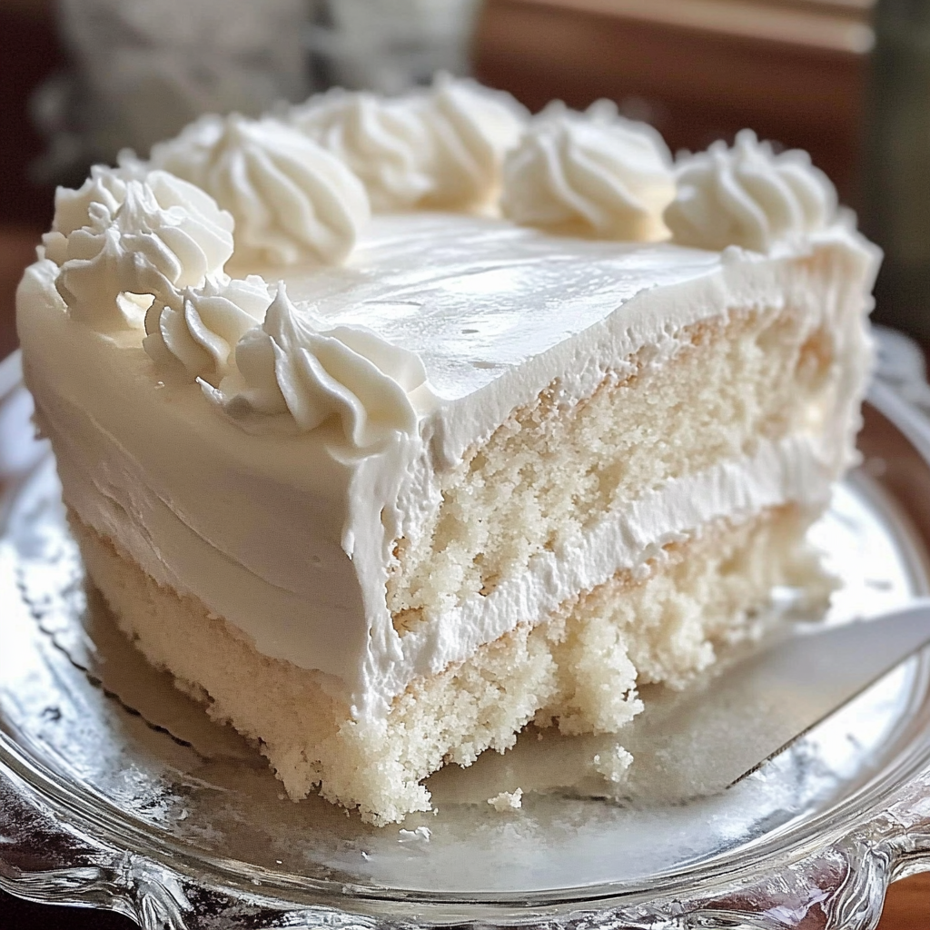 Heavenly White Cake
