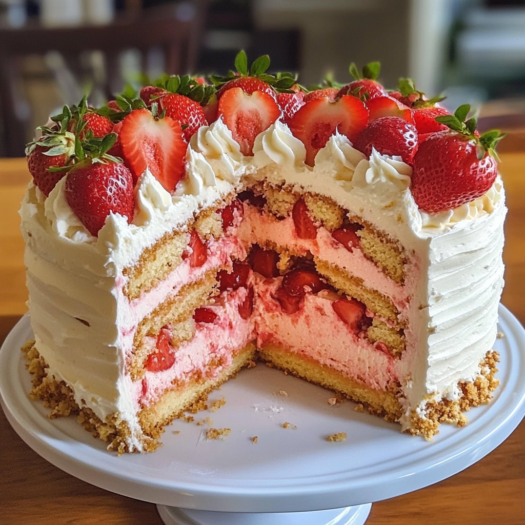 Strawberry Layer Cake