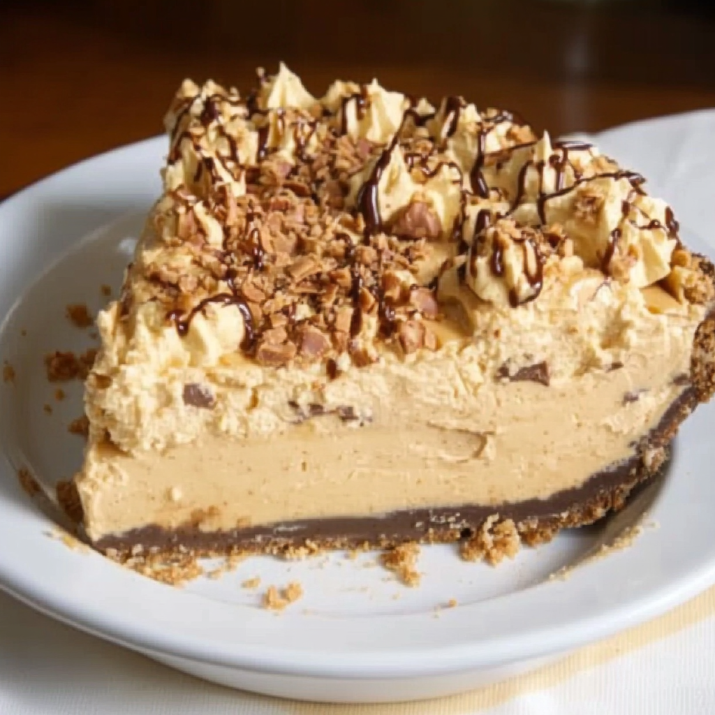 Luscious Peanut Butter Pie