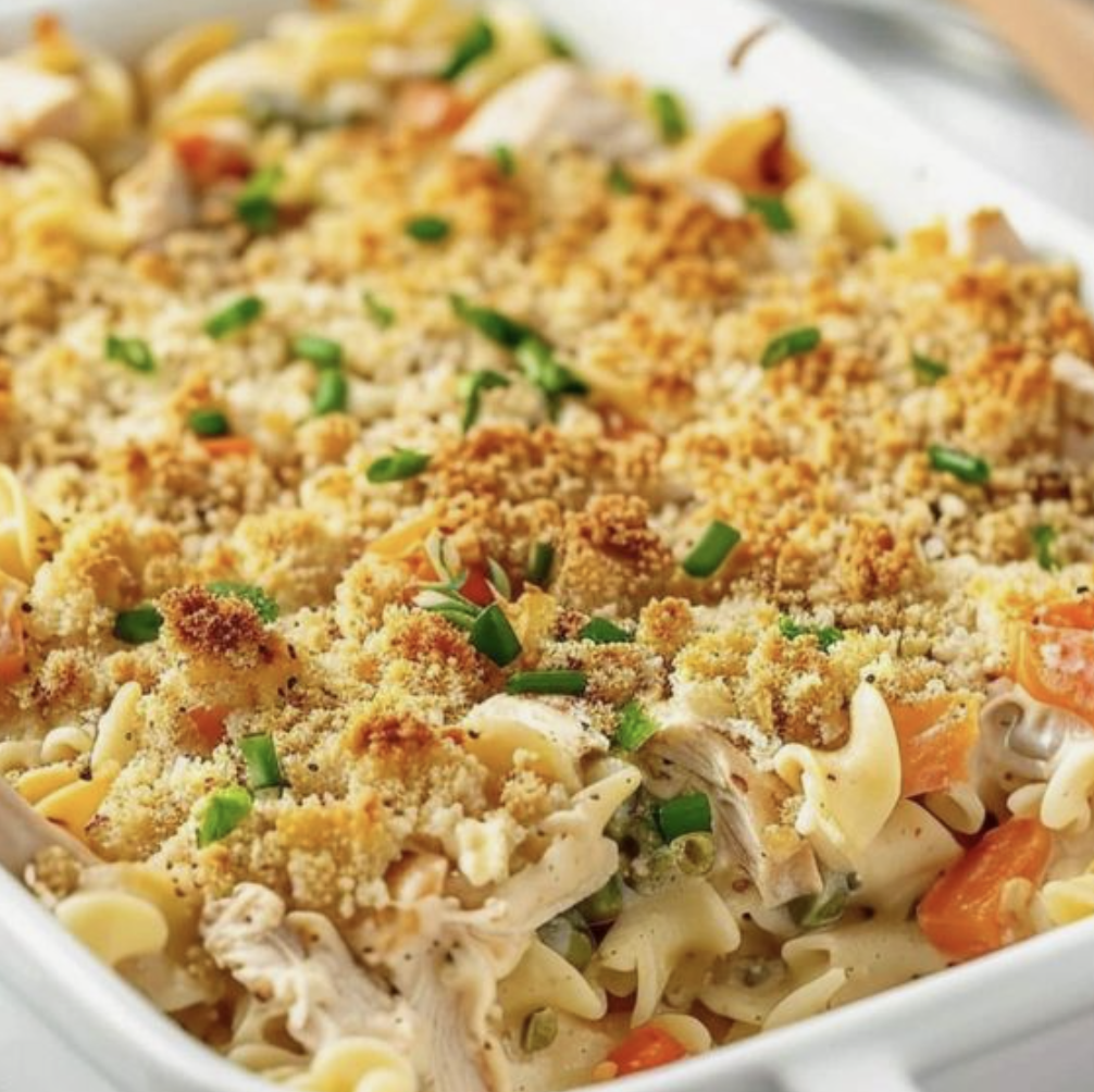 Creamy Chicken over Rice or Noodles
