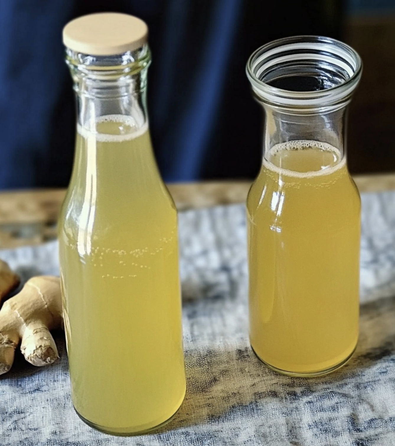 homemade ginger ale