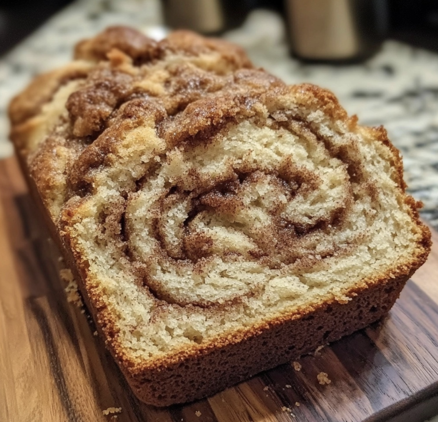 cinnamon swirl quick bread