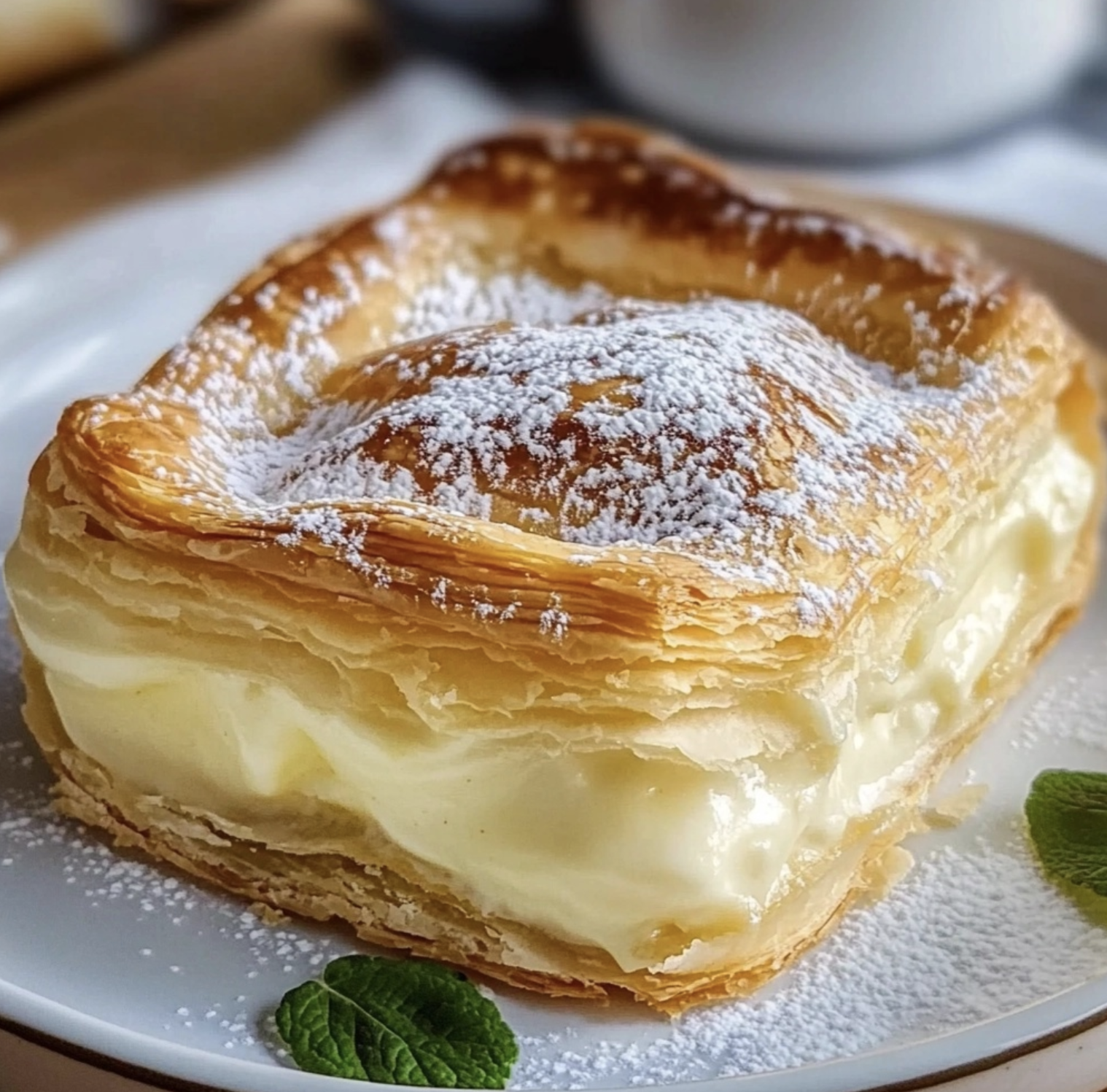 creamy custard´puff pastry