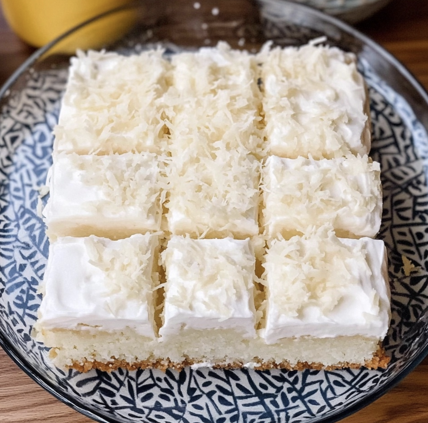 Coconut poke cake