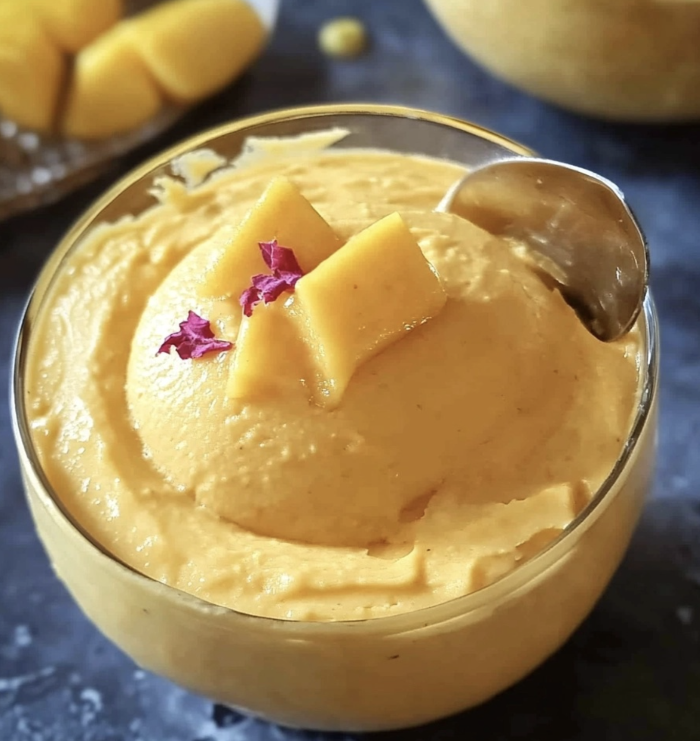 Mango mousse