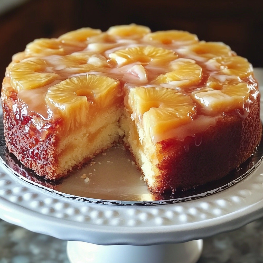 Pineapple Upside-Down Cake