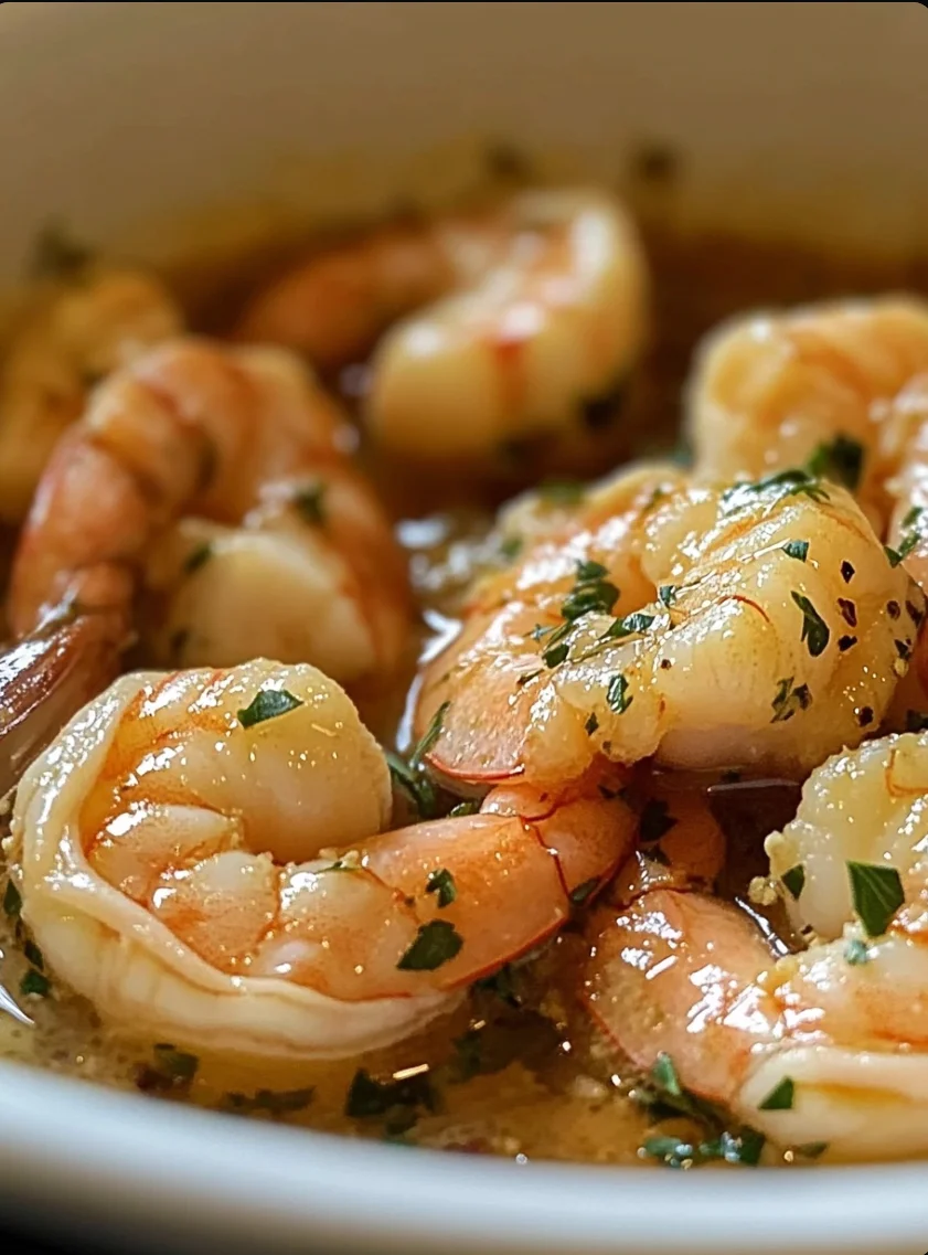 Slow Cooker Shrimp and Chicken Scampi