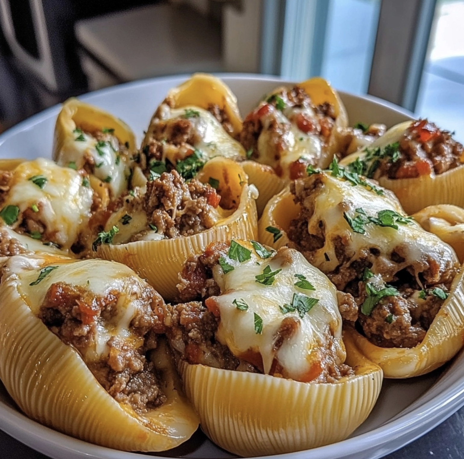 CHEESESTEAK STUFFED SHELLS