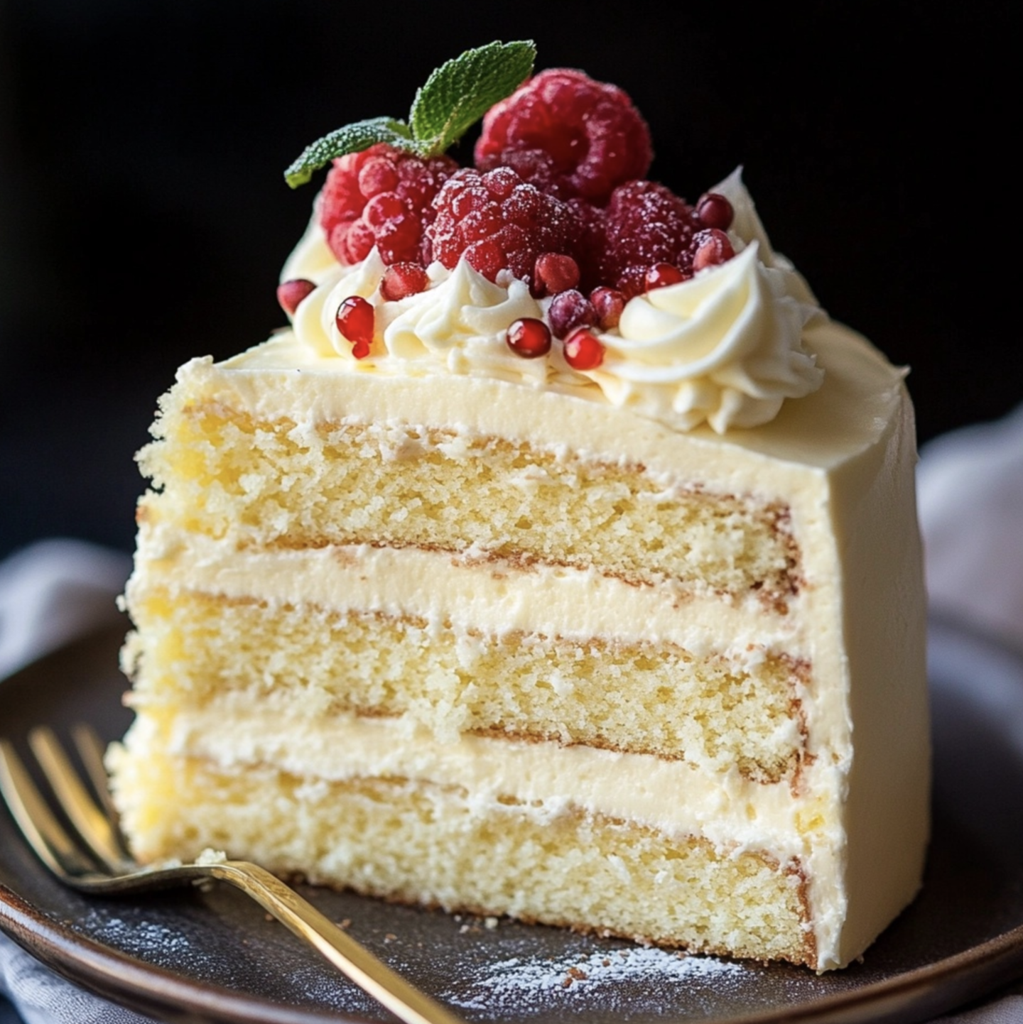 White Chocolate Layer Cake Recipe