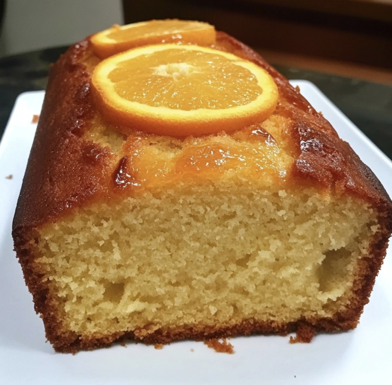Orange loaf cake