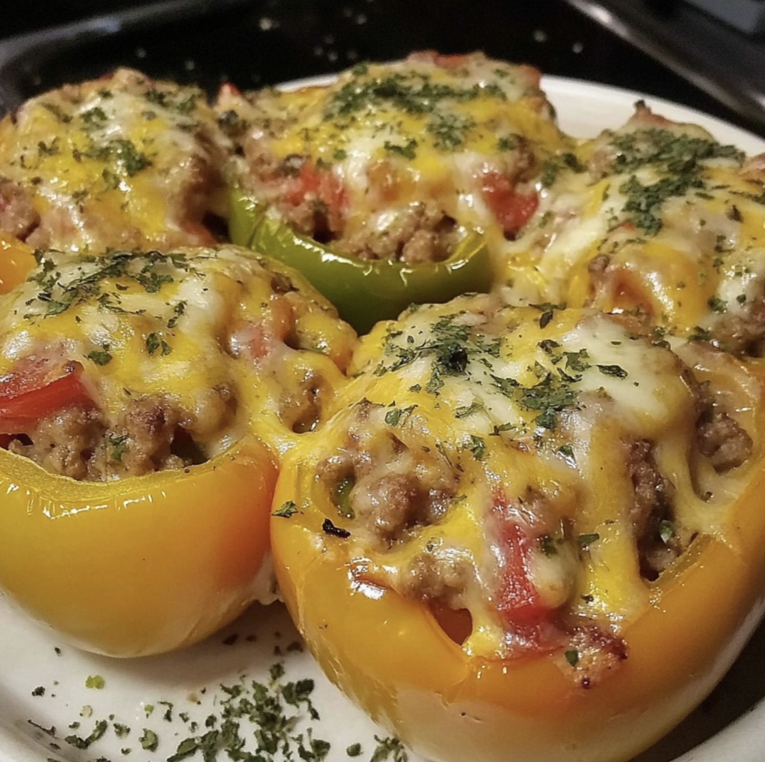 STUFFED BELL PEPPERS