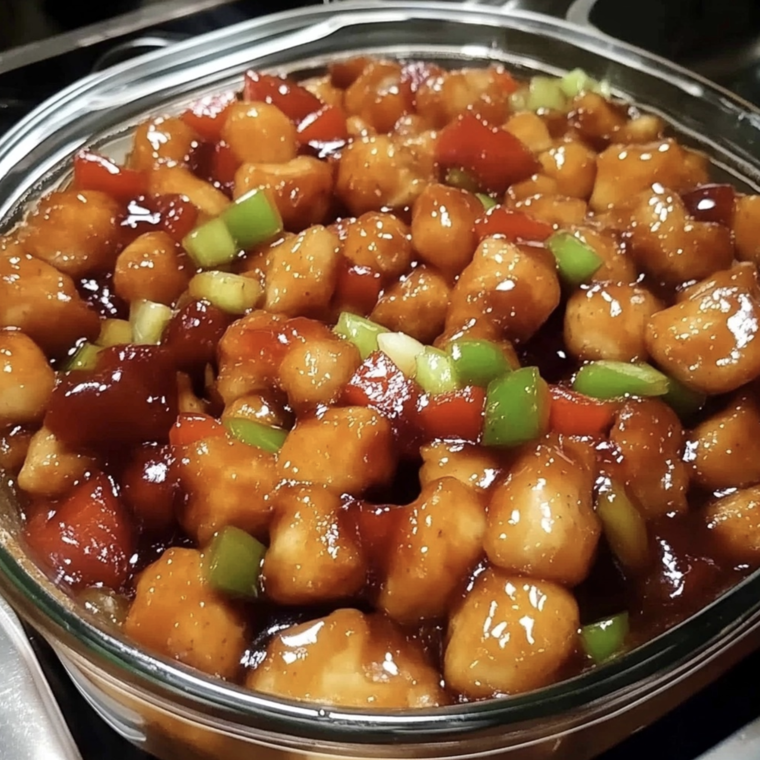 BAKED SWEET AND SOUR CHICKEN