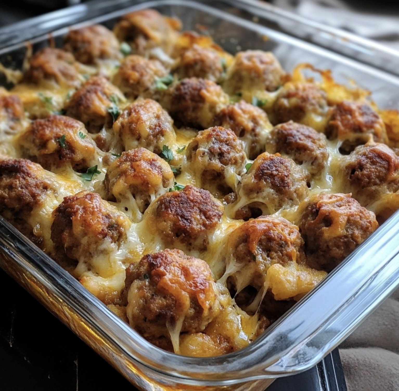 The Perfect Meatball Casserole