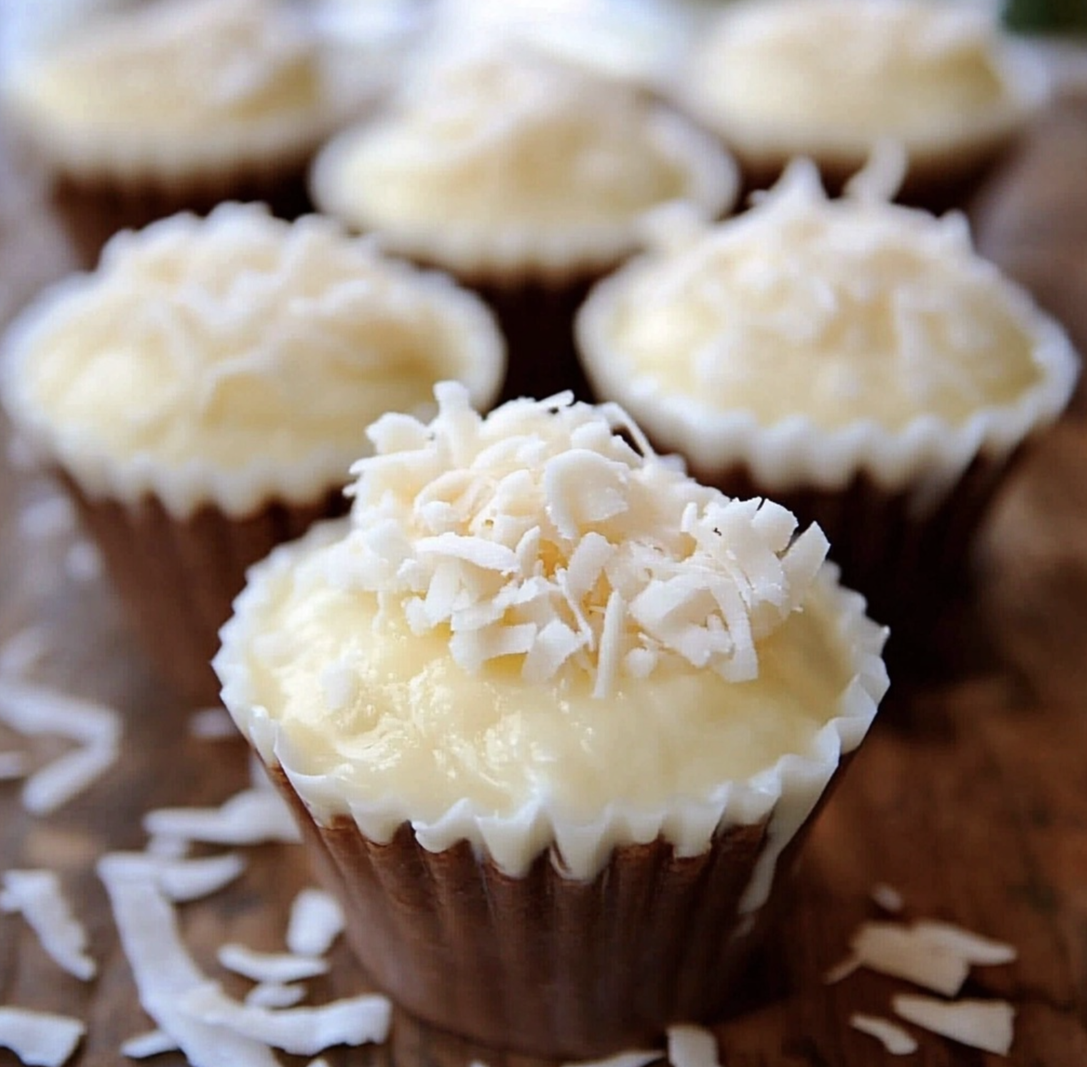 Creamy Coconut Dessert Cups