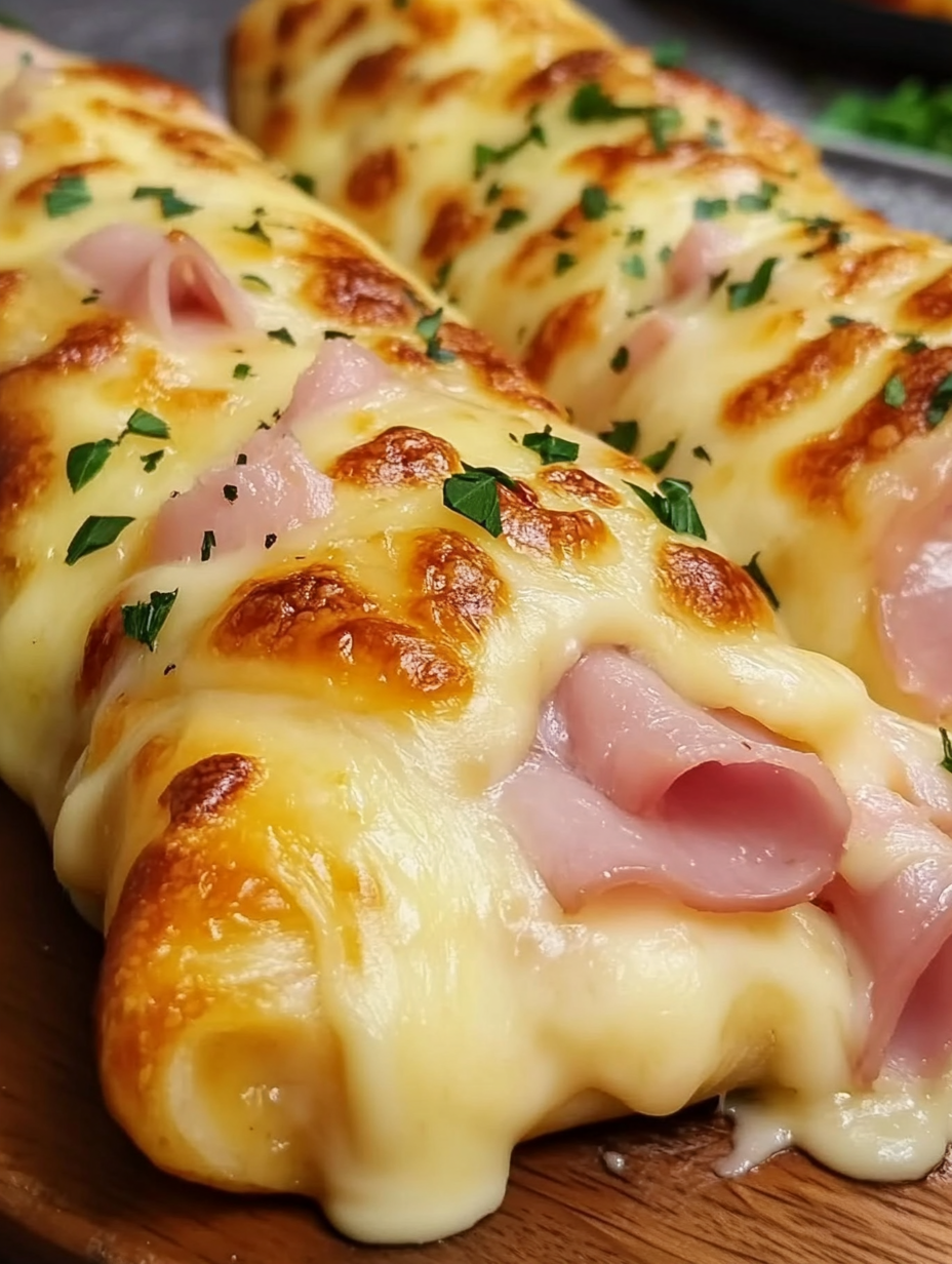 Ham and Cheese Sticks