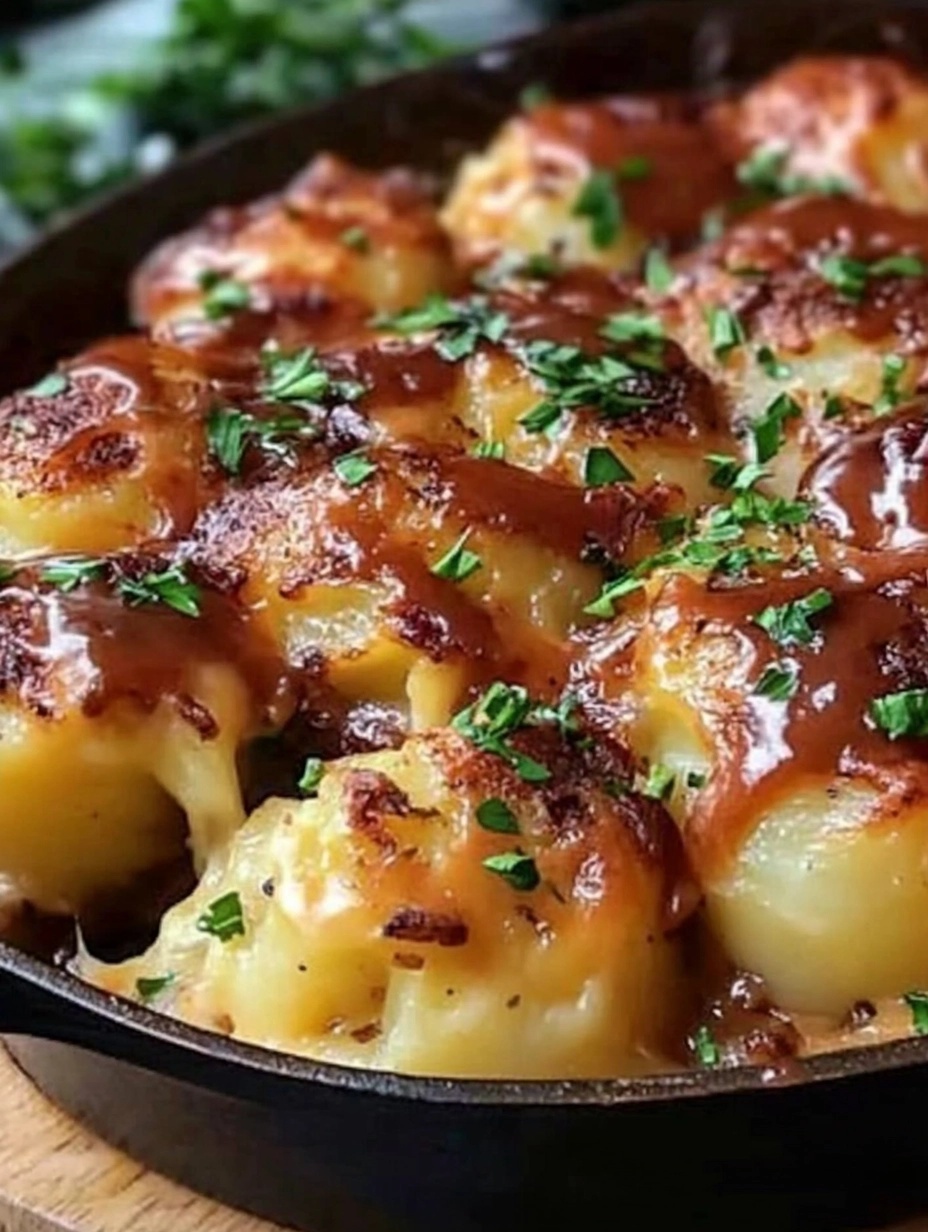 Potatoes with Mississippi Mud Flavor